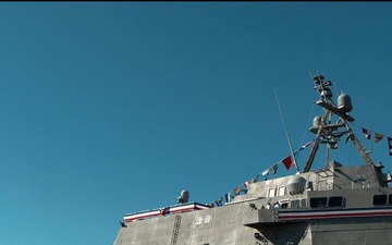USS Pierre (LCS-38) Commissioning Ceremony