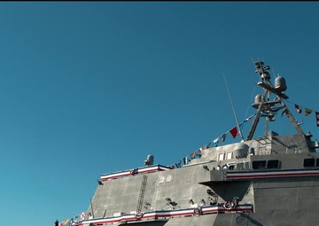 USS Pierre (LCS-38) Commissioning Ceremony