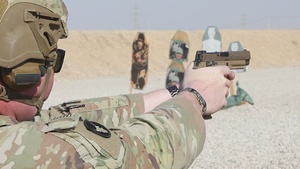 United Kingdom invites Coalition Forces to a Rifle Qualification Competition (Lower Thirds)