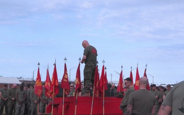 2nd Marine Regiment Takes On Tarawa Day
