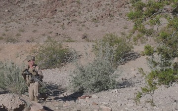 B-Roll: Marines with 3rd Bn., 7th Marines patrol during Range 400