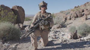 B-Roll: Marines with 3rd Bn., 7th Marines, 1st CEB conduct company attack during Range 400