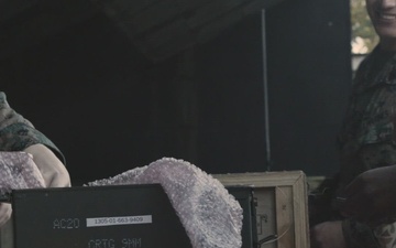 US Marines with 2nd Intel Participate in a Squad competition