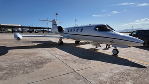 C-21A Learjet Training Flight B-Roll Package