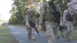 US Marines with 2d Intel Participate in a Squad competition