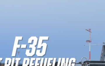 F-35’s receive hot pit refueling at Ramstein AB for first time