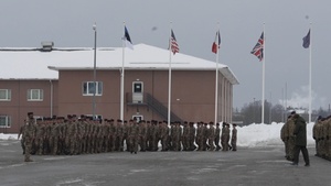 U.S and European militaries unite in Estonia for Cambrai Day celebration