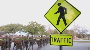 2nd Marine Logistics Group H&S Battalion 10k Hike