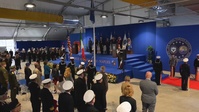 AFN Naples B-Roll - Naval Forces Europe/Africa and Allied Joint Force Command Naples Change of Command Ceremony