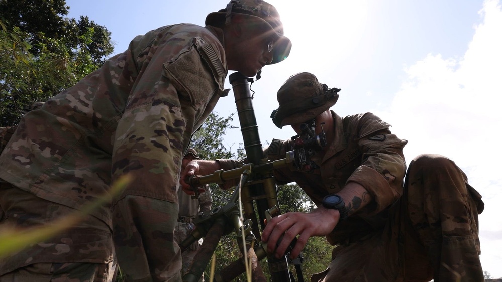 DVIDS - Video - JPMRC 26-01: 2-27 Mined Wire Obstacle and Mortar Drills