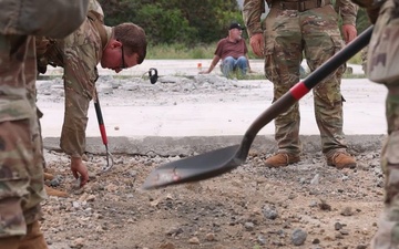 523rd Engineer Support Company Joint Airfield Damage Repair Training Pt. 6