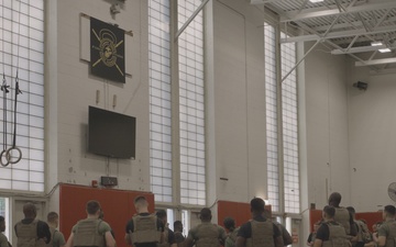 Marine Corps Martial Arts 25th anniversary technique symposium B-Roll