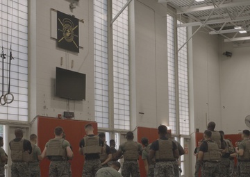 Marine Corps Martial Arts 25th anniversary technique symposium B-Roll