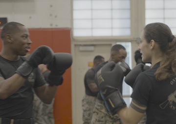 Marine Corps Martial Arts 25th anniversary technique symposium B-Roll