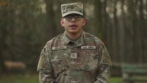 2025 Thanksgiving greeting - Pfc. Christopher Calero