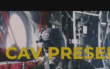 Air Cav conducts Helocast Operations