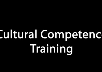Cultural Competence Ancillary Training