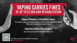Singapore Vape Guidelines: No Vaping