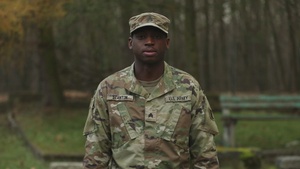 2025 Thanksgiving shoutout - Sgt. Denzell Stanton