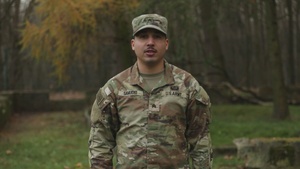 2025 Thanksgiving greeting - Sgt. Mauricio Samudio