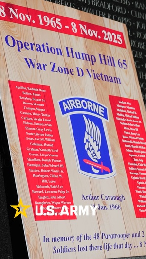 Reel: Retired Master Sgt. Niles Harris returns to the Vietnam veterans memorial.