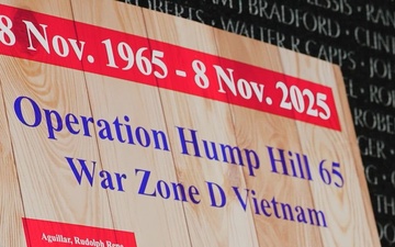 Reel: Retired Master Sgt. Niles Harris returns to the Vietnam veterans memorial.