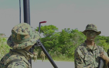 7th Communication Battalion Marines host Japan Ground Self-Defense Force leadership during training at Jungle Warfare Training Center