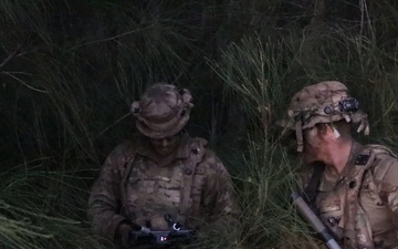 JPMRC U.S. Army soldiers use drones in training to transform warfighting