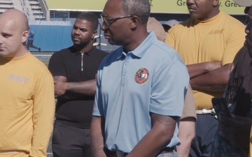 Army vs Navy Flag Football B-roll Package