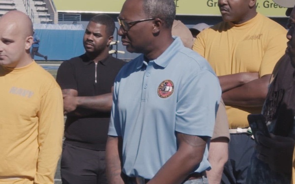 Army vs Navy Flag Football B-roll Package