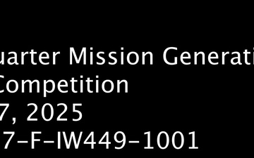3rd Quarter Mission Generation Load Competition on JBER
