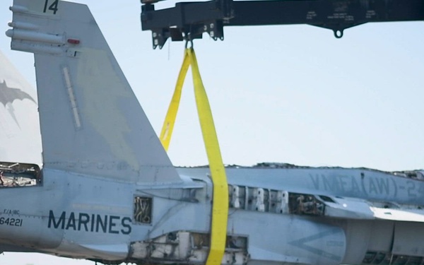 Aircraft Salvage and Recovery Training, Marine Corps Air Station Iwakuni, Japan 2025