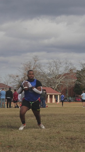 XVIII Airborne Corps Dragonsgiving Football 2025