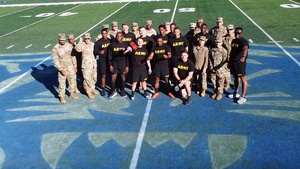 Army and Navy Shout out B-roll