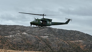 After 10 years 40 HS secures restricted air space for aerial gunnery training