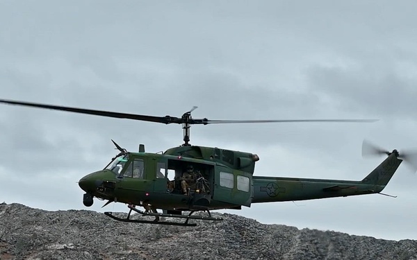 After 10 years 40 HS secures restricted air space for aerial gunnery training