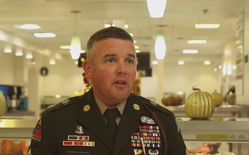 3rd Infantry Division Thanksgiving Meal Interviews