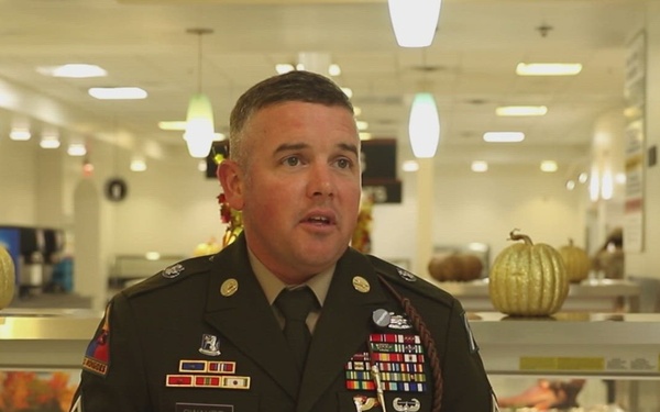 3rd Infantry Division Thanksgiving Meal Interviews