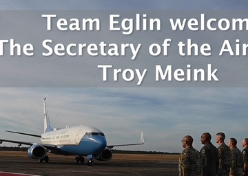 Team Eglin welcomes Secretary of the Air Force Troy Meink