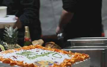 3rd ID Thanksgiving meal Powidz 2025