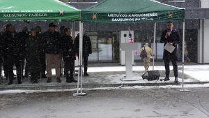Speeches  as Lithuania Opens New Pabradė Barracks for U.S. Troops