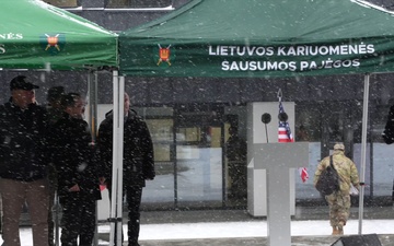 Lithuania Opens New Pabradė Barracks for U.S. Troops