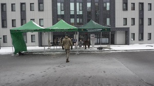Ribbon Cutting Marks New U.S. Barracks in Lithuania