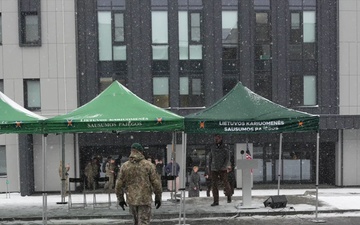 Ribbon Cutting Marks New U.S. Barracks in Lithuania