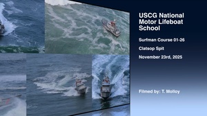 National Motor Lifeboat School Surfman Course 01-26
