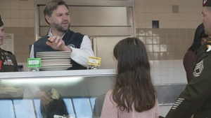 Vice President Visits Fort Campbell for Thanksgiving