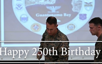 Southern Guard Marine Corps' 250th Birthday Celebration