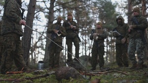 U.S. Marines execute terrain model demonstration before bilateral training exercise