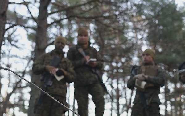 U.S. Marines execute terrain model demonstration before bilateral training exercise