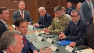 Secretary of State Marco Rubio and Secretary of the National Security and Defense Council of Ukraine Rustem Umerov Remarks to the Press before their meeting.